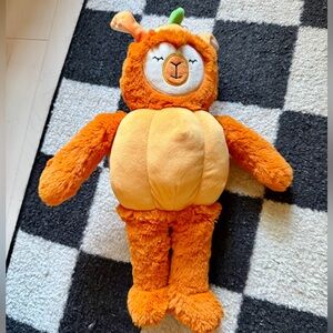 Orange Stuffed Animal Toy